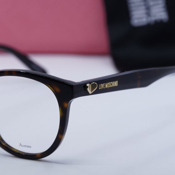 Final Price! Moschino MOL518 0086 00 Havana Eyeglasses 49mm main image 8